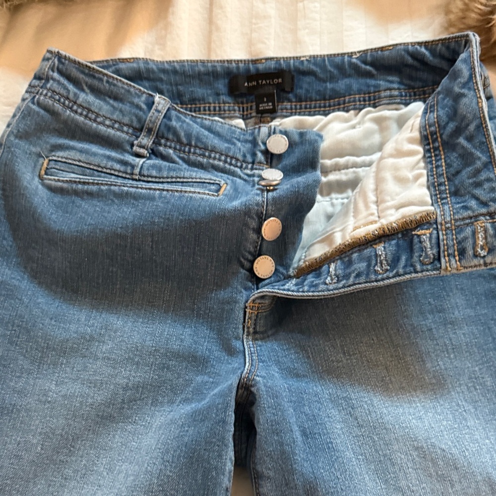 Ann Taylor High Rise Light Blue Jeans - The Sailor